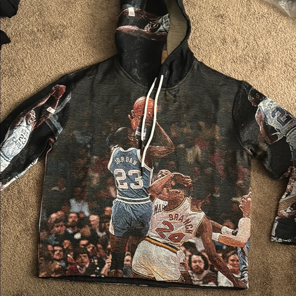 Graphic  Michael Jordan Basketball Hoodie